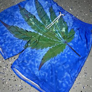 Floating Cannabis Swim Trunks