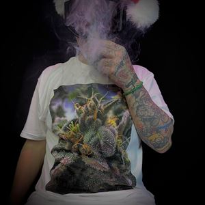 Queso Drip Cannabis Strain Tee