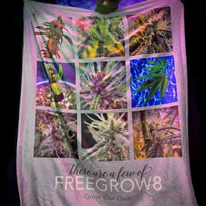 Cultivate & Cuddle Cannabis Throw