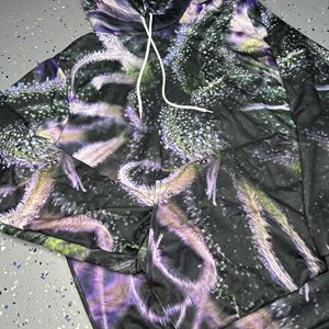 Neon Purple Full Cannabis Hoodie 