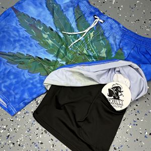 Floating Cannabis Swim Trunks