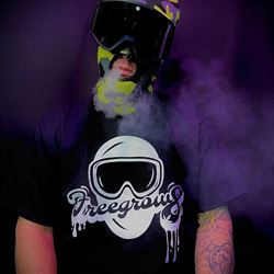 Freegrow8 Mask and Goggle Logo T-Shirt