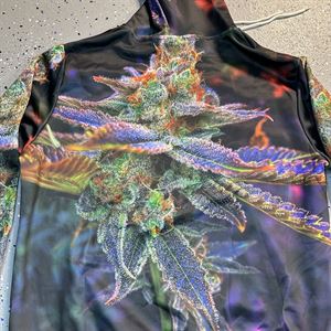 Fierce Fire Full Cannabis Hoodie