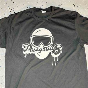 Freegrow8 Mask and Goggle Logo T-Shirt