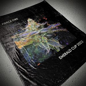 Emerald Cup Winning Photo Blanket