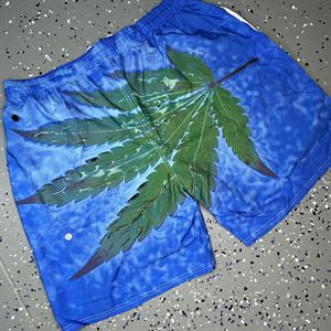 Floating Cannabis Swim Trunks