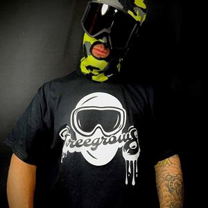 Freegrow8 Mask and Goggle Logo T-Shirt