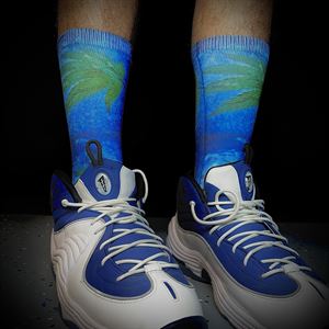 FreeGrow8 Cannabis Photo Socks