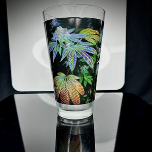 Trilogy Cannabis Pint Glass