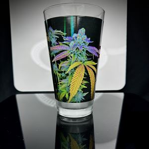 Trilogy Cannabis Pint Glass