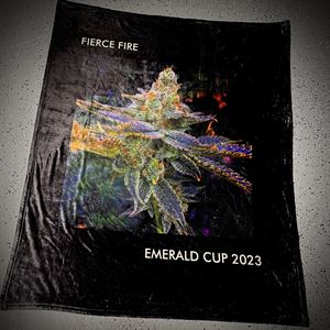 Emerald Cup Winning Photo Blanket