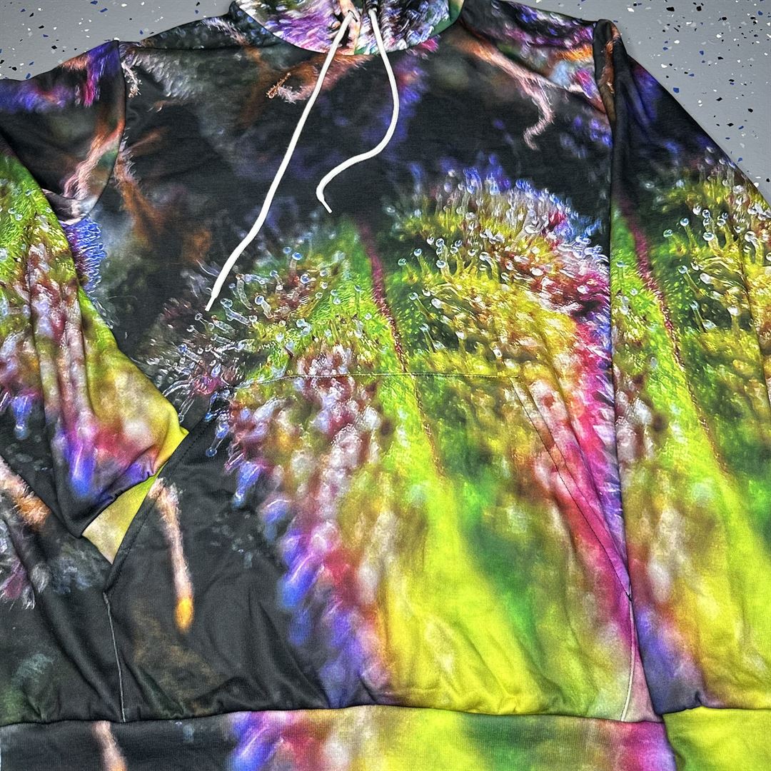 Pretty in Pink Cannabis Hoodie